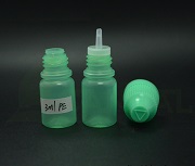 3ml Green Plastic Eliquid bottle