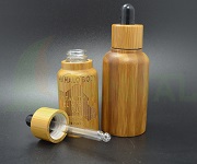Bamboo Eliquid Glass Bottle