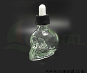 30ml Skull Glass Pipette Bottle