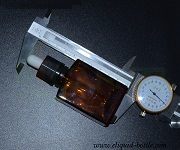30ml Rectangle Amber Bottle