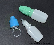 8ml Flat White Plastic Bottle